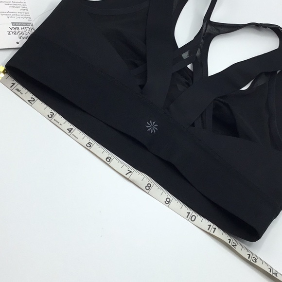 Athleta Eclipse Reversible Mesh Bra Black NWT - Picture 6 of 8
